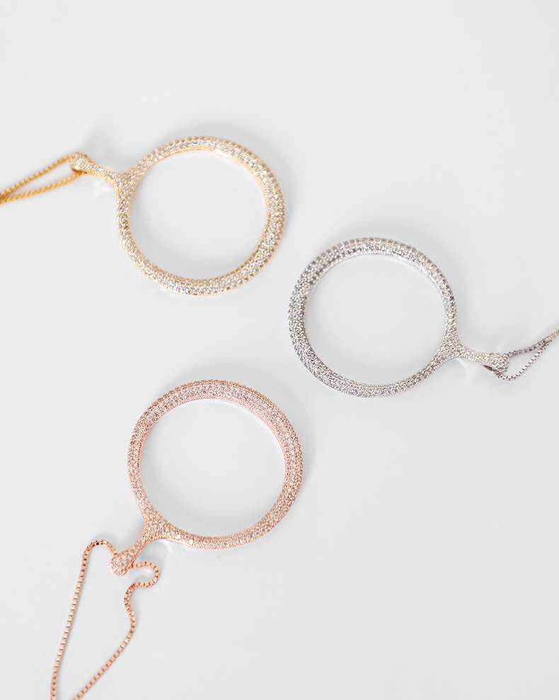 chic & cheap #692<br> (necklace & earring)<br> (3 colors)