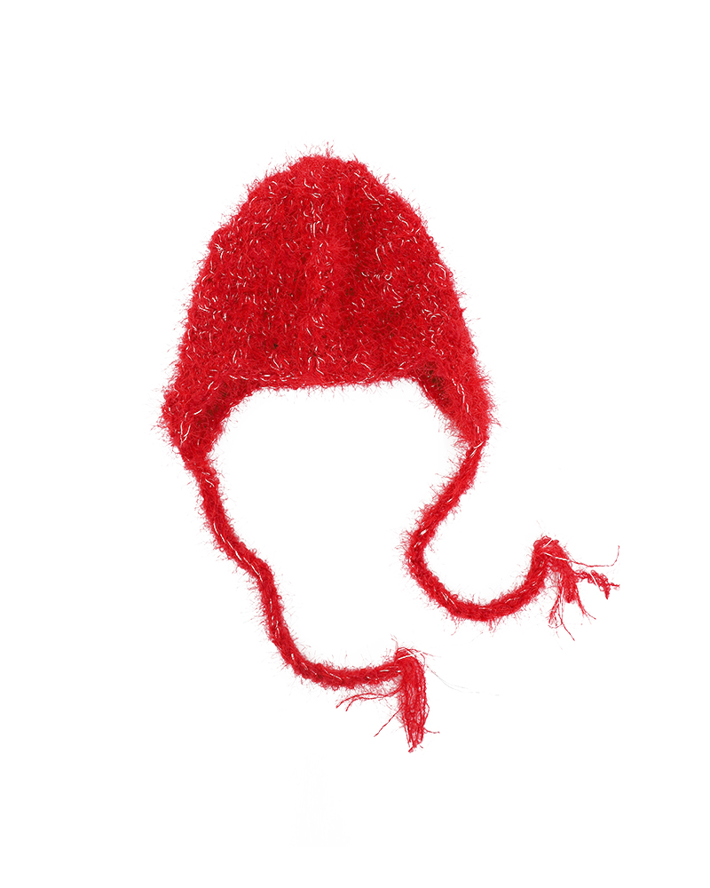 UTG X Fruta<br> snow pompom beanie - red