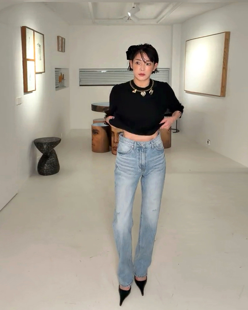 heejae picks #1453<BR> (DENIM) (1 color)