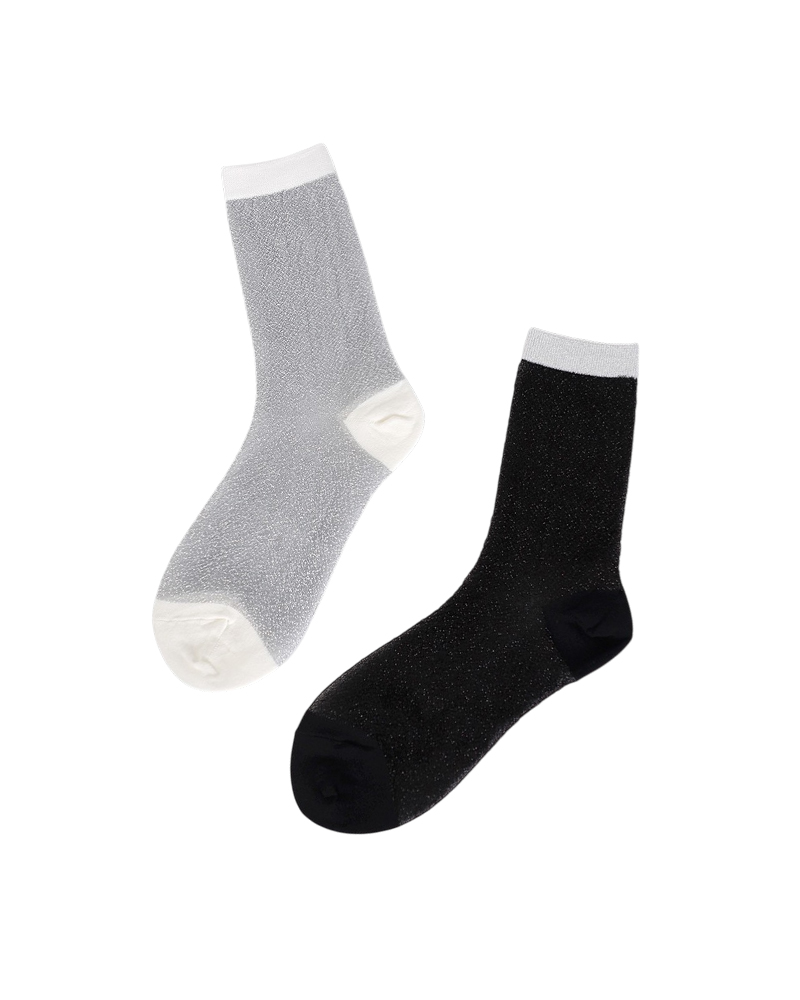 favorite metallic socks<br> (3 colors)