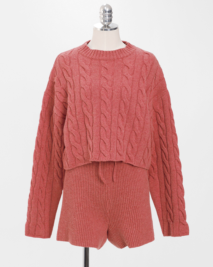 cozy knit setup<br> (3 colors)