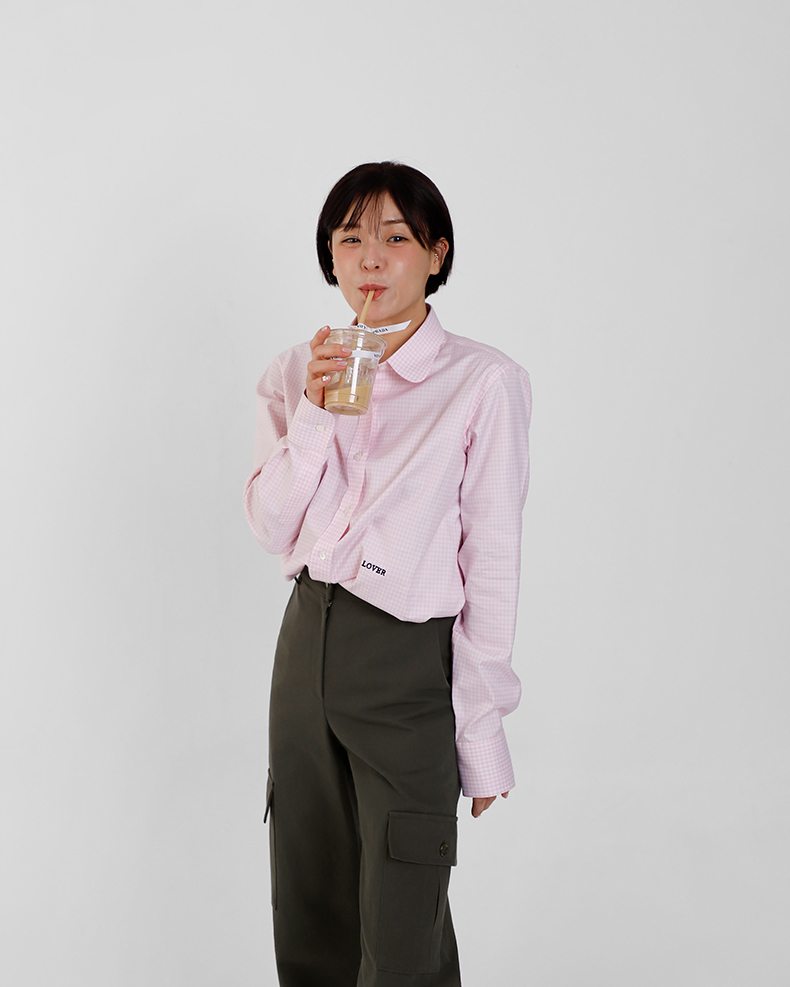 UTG + LORD AND TAILOR<br> gingham shirt<br> (1 color)