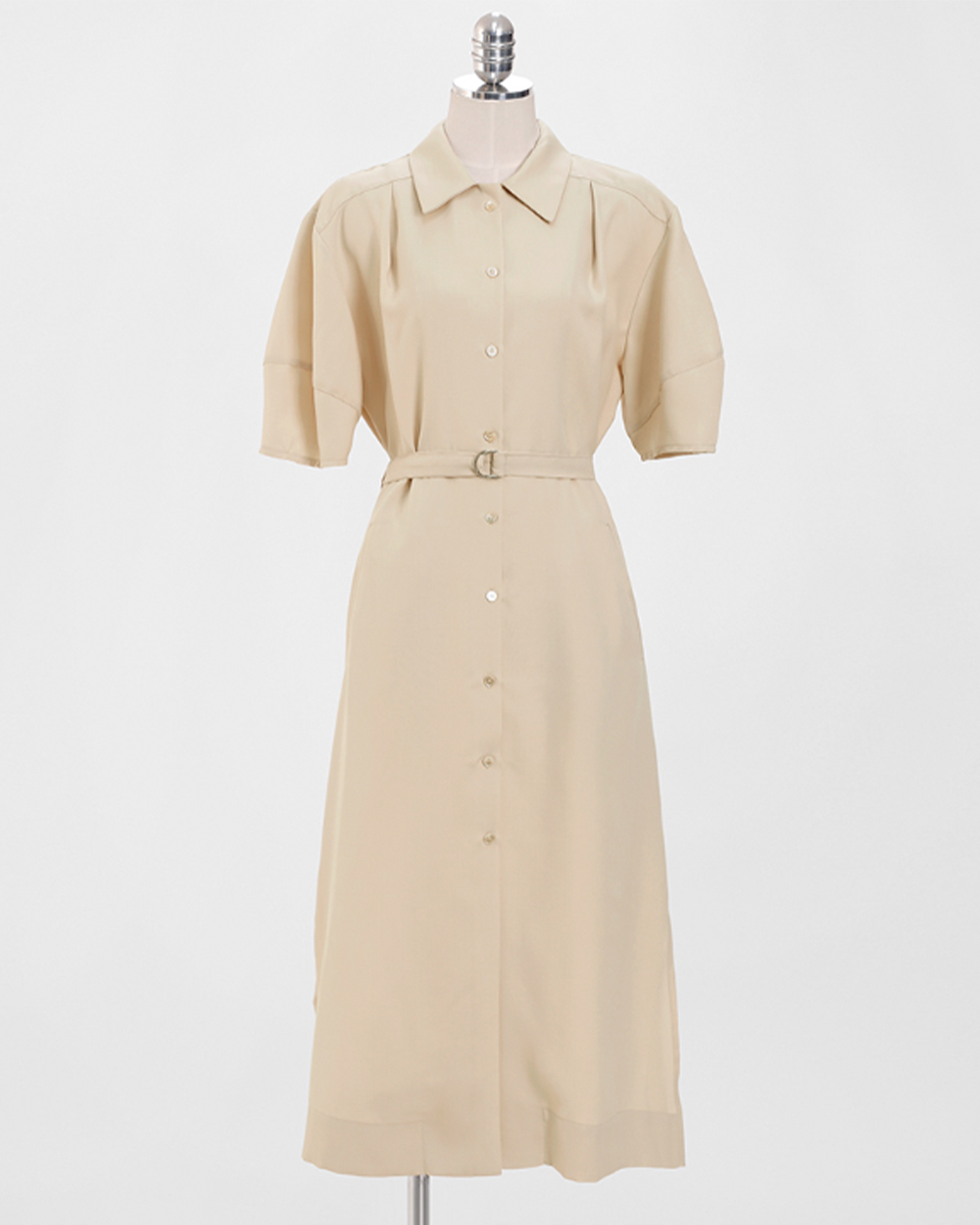 volume-sleeve dress<br> (3 colors)