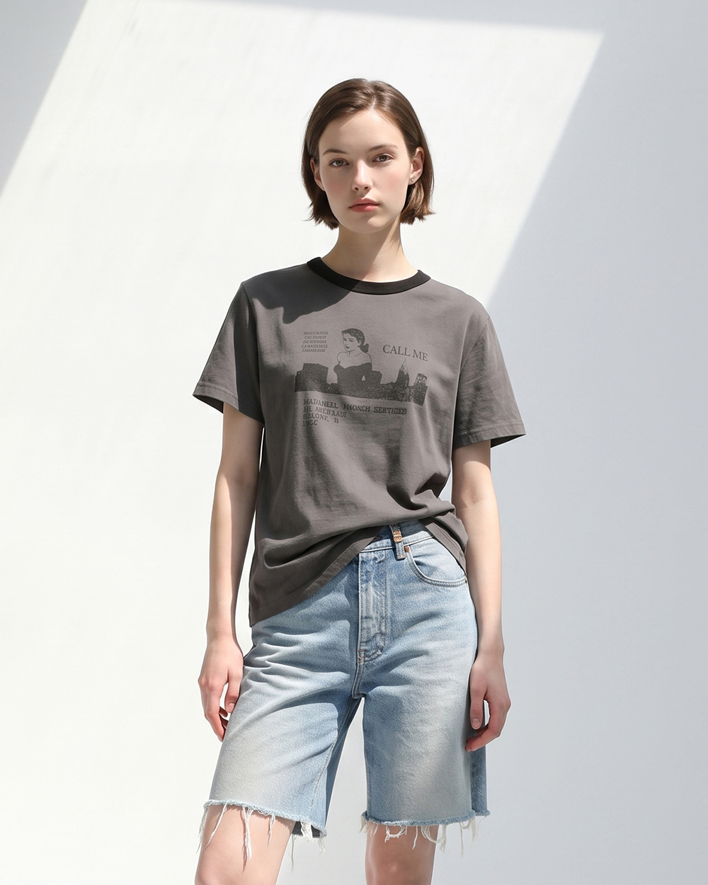heejae picks #1915<BR> (TEE) (2 colors)