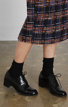spring basic rib socks
