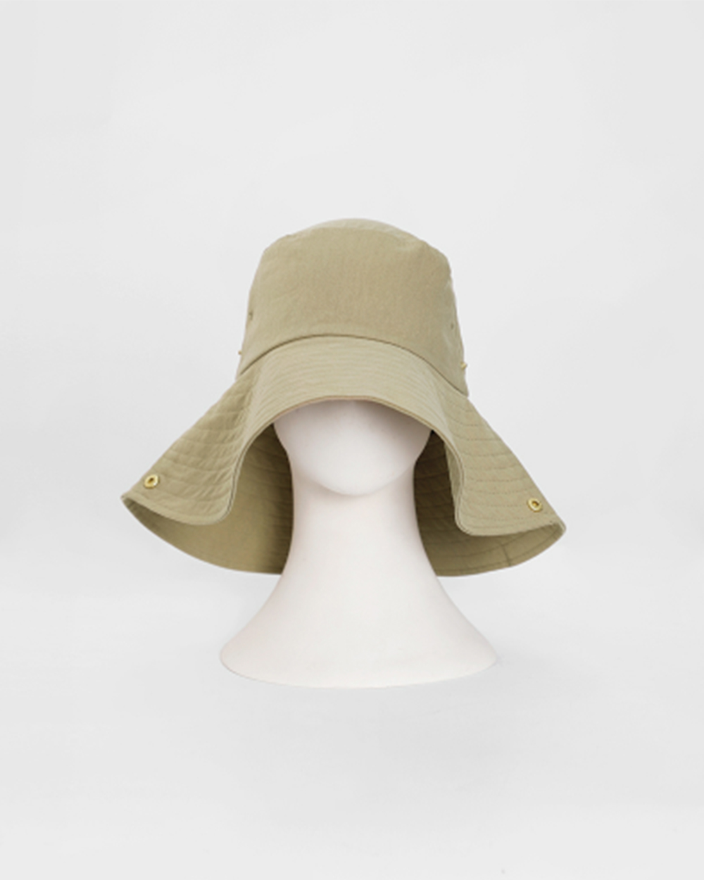 side button bucket hat<br> (3 colors)