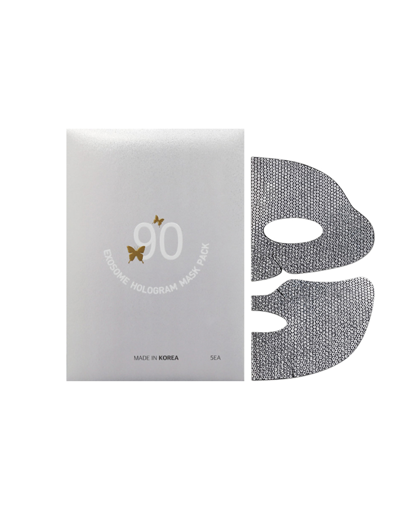 UTG + after 90<br> Miracle of 90 Days<br> Exosome Hologram Mask Pack<br> (1 Box of 5)<br> <font color=#82C7E4 size="1.9" face=verdana>(8/31~9/4)</font>