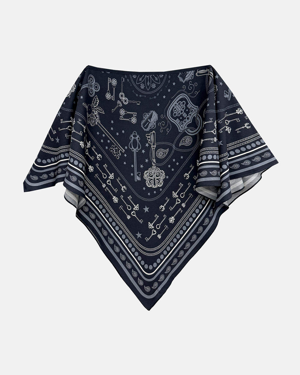UTG + AU PARC<br> Key Shawl Scarf Cape<br> <font color=#82C7E4 size="1.9" face=verdana>(9/14~9/18)</font>