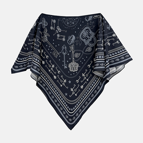 UTG + AU PARC<br> Key Shawl Scarf Cape<br> <font color=#82C7E4 size="1.9" face=verdana>(9/14~9/18)</font>