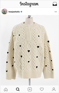 heejae picks #1196<br> (KNIT) (3 colors)