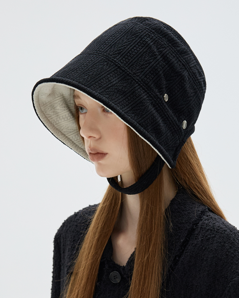 UTG + Brown Hat<br> Rocha Velvet Lace Bonnet<br> <font color=#82C7E4 size="1.9" face=verdana>(10/5~10/9)</font>