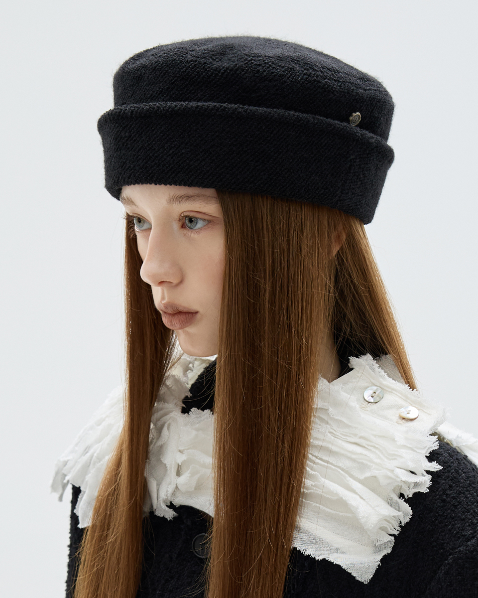 UTG + Brown Hat<br> Diana Pillbox - Black<br> <font color=#82C7E4 size="1.9" face=verdana>(10/5~10/9)</font>