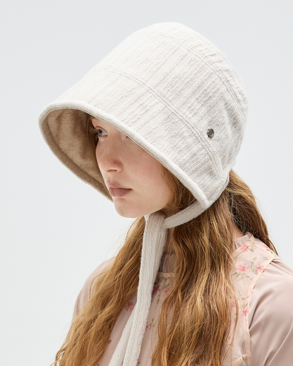 UTG + Brown Hat<br> Rocha Ribbon Bonnet<br> <font color=#82C7E4 size="1.9" face=verdana>(10/5~10/9)</font>