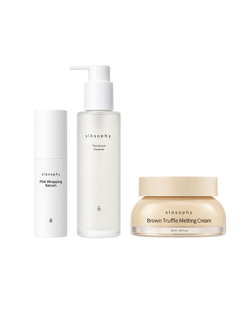 UTG + Slosophy<br> Pink Lifting Serum & Brown Truffle Melting Cream & The Serum Cleanser<br> <font color=#82C7E4 size="1.9" face=verdana>(10/12~10/16)</font>