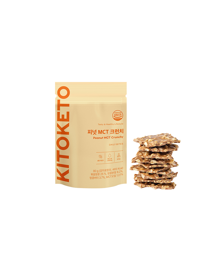 UTG + KITOKETO<BR> Peanut MCT Crunch<br> <font color=#82C7E4 size="1.9" face=verdana>(10/19~10/23)</font>